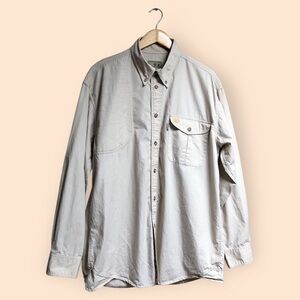 Vintage 90s Beretta Cotton Field Shirt Hunting Shooting Fishing Outdoor MENS L